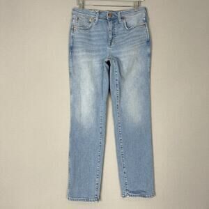 J.Crew Womens Jeans 27 Blue 10'' Vintage Slim-Straight in Aqua Marina Wash